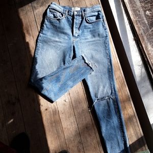 Womens Blue Denim Jeans
